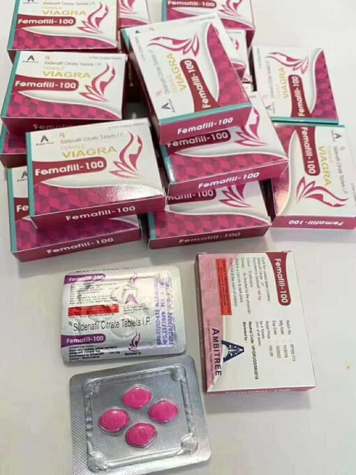 印度偉姐 VIAGRA Femafill-100 印度威而鋼 女神之戀 女用催情 女士專用威而鋼4粒/盒 香港現貨正品 - Image 2