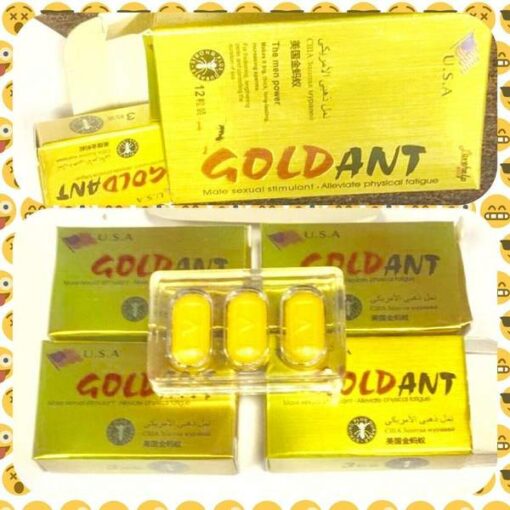 美國金螞蟻 Gold Ant 治療陰莖短小 早洩 陽痿 香港正品現貨 - Image 3